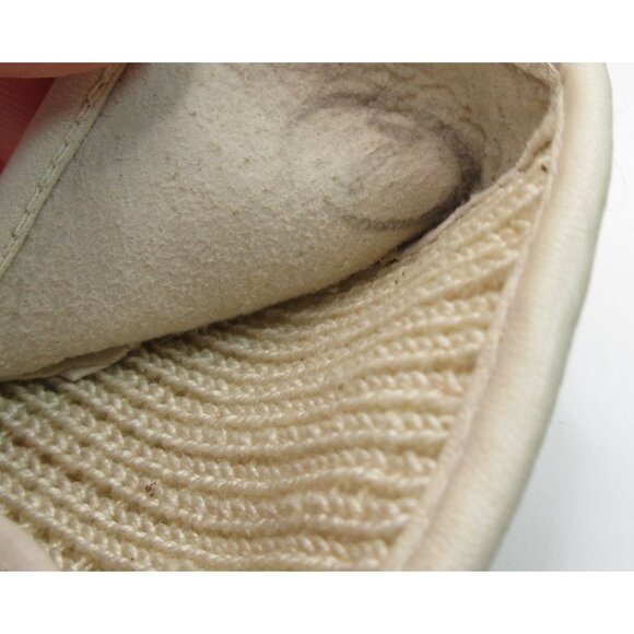 Vintage Barra Italy Crochet Leather Driving Gloves w/ Bag Size 7 Made in Italy - Picture 8 of 10